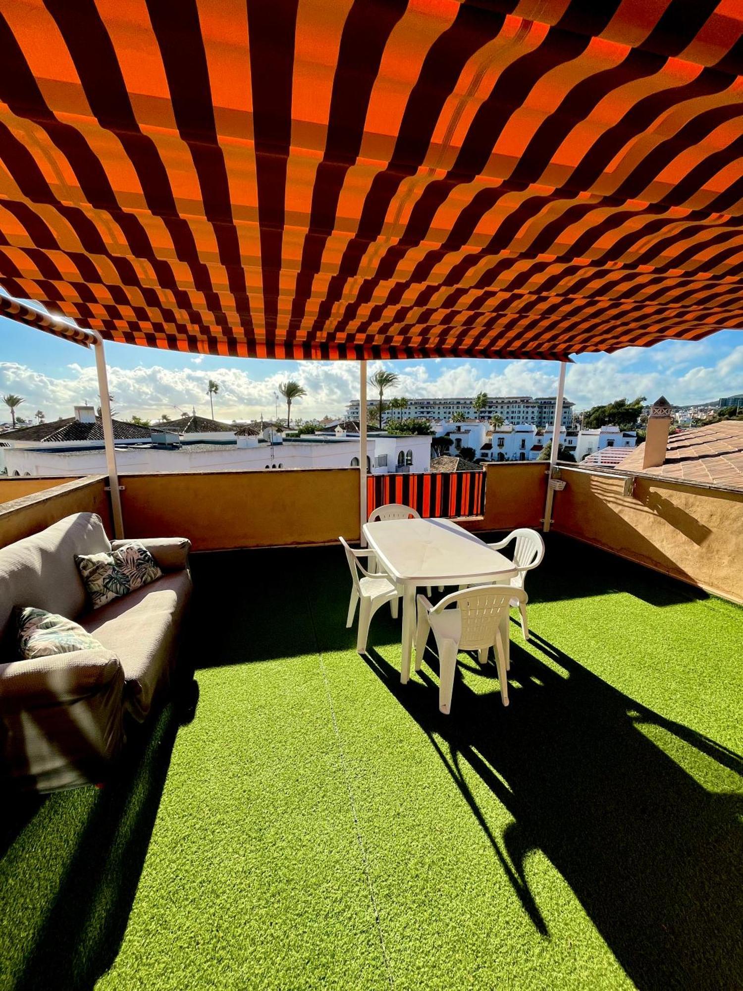 Atico Con Gran Terraza A 50 Metros De La Playa De Casares Apartment Сан Луис де Сабинияс Екстериор снимка
